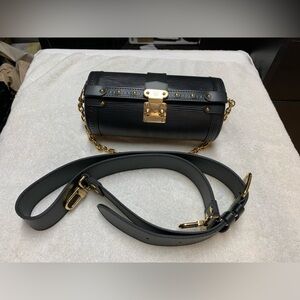 Louis Vuitton Papillon Trunk Black Epi Leather Bag